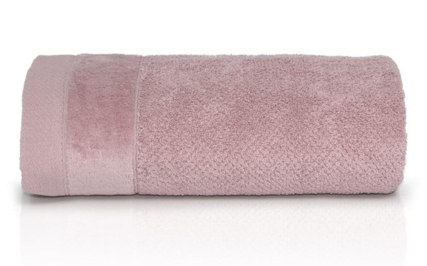 Ręcznik Vito 100x150 różowy pudrowy frotte bawełniany 550 g/m2 772035