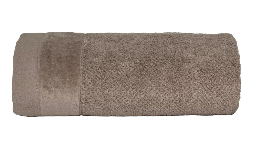 Ręcznik Vito 50x90 beżowy taupe frotte bawełniany 550 g/m2 1004006