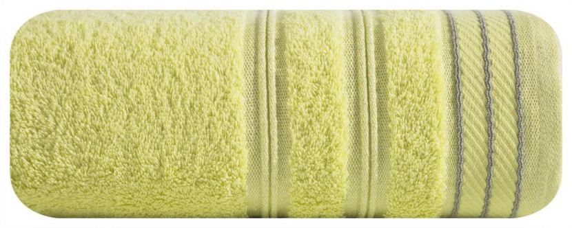 Ręcznik Wiki 50x90 żółty srebrne nitki 480 g/m2 770508
