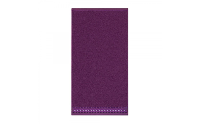 Ręcznik Zen 50x90 fioletowy frotte 450 g/m2 Zwoltex 773826