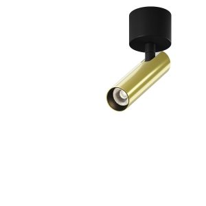 Reflektor FOCUS T tuba czarno-złoty LED 6W 3000 K 340lm IP20 Maytoni 1039050 Reflektor FOCUS T tuba czarno-złoty LED 6W 3000 K 340lm IP20 Maytoni 1039050