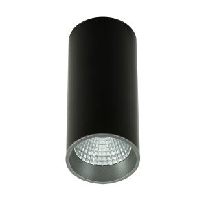 Reflektor Moldes Big BL/GR Celing 3000K czarny LED 12W 3000K 820lm Italux 1034285 Reflektor Moldes Big BL/GR Celing 3000K czarny LED 12W 3000K 820lm Italux 1034285