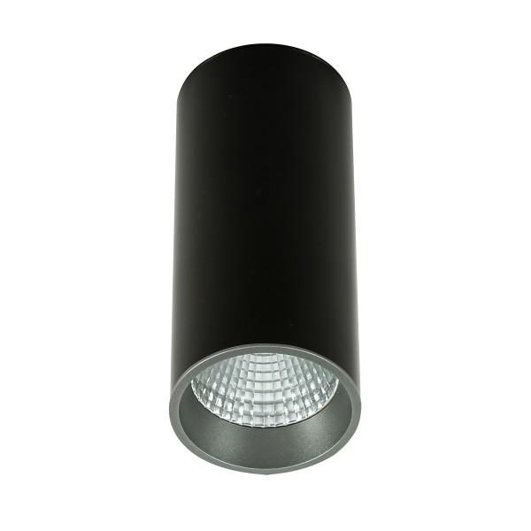 Reflektor Moldes Big BL/GR Celing 4000K czarny LED 12W 4000K 820lm Italux 1034244