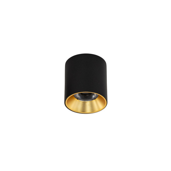 Reflektor spot Altisma okrągły czarny mat LED 10W 3000 K 1100lm IP20 Italux 991540
