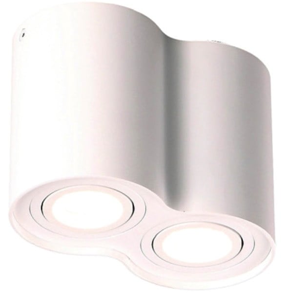 Reflektor spot BASIC ROUND biały 2xGU10x10W IP20 Maxlight 1034272