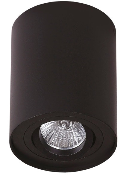 Reflektor spot BASIC ROUND czarny 1xGU10x10W IP20 Maxlight 1034282