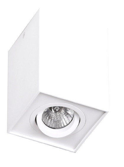 Reflektor spot BASIC SQUARE biały 1xGU10x10W IP20 Maxlight 1034274