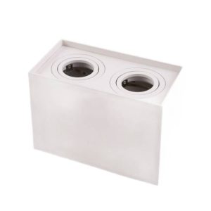Reflektor spot Spot biały 2xGU10x35W wym:12,5×18,5×9,5cm IP20 Ecolight 1037365 Reflektor spot Spot biały 2xGU10x35W wym:12,5×18,5×9,5cm IP20 Ecolight 1037365