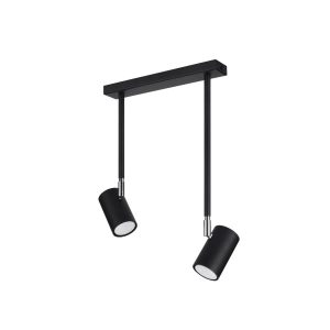 Reflektor spot BRUNEO czarny 2xGU10x10W wym:43x10x30cm IP20 Pure Lume 1035889 Reflektor spot BRUNEO czarny 2xGU10x10W wym:43x10x30cm IP20 Pure Lume 1035889