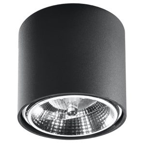 Reflektor spot CILANO czarny 1xGU10x40W wym:12x12x12cm IP20 Pure Lume 1039009 Reflektor spot CILANO czarny 1xGU10x40W wym:12x12x12cm IP20 Pure Lume 1039009