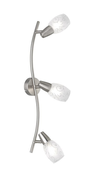 Reflektor spot COLMAR srebrno-biały 3xE14x28W wym:19x56x8cm IP20 RL 1038991