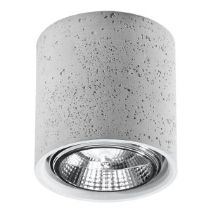 Reflektor spot DORINO szary 1xGU10x40W wym:11x14x14cm IP20 Pure Lume 1037411 Reflektor spot DORINO szary 1xGU10x40W wym:11x14x14cm IP20 Pure Lume 1037411