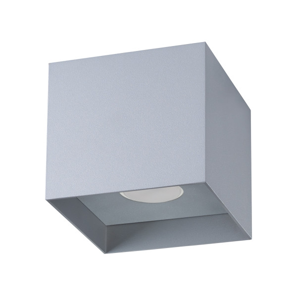Reflektor spot FENRIR szary 1xGU10x10W wym:10x10x10cm IP20 Pure Lume 1034250