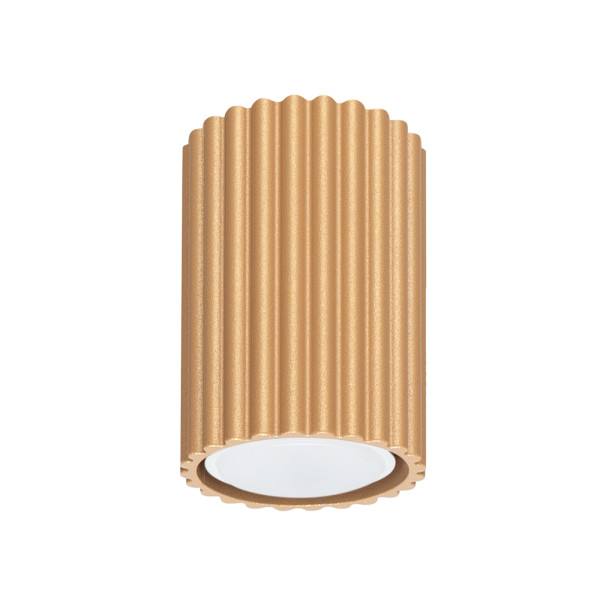 Reflektor spot GRAVIO złoty 1xGU10x10W wym:10x6,5x6,5cm IP20 Pure Lume 991360