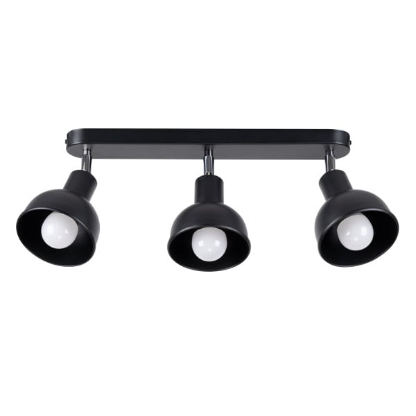Reflektor spot KORSSO czarny 3xE27x15W wym:18,5x24x59cm IP20 Pure Lume 1034277