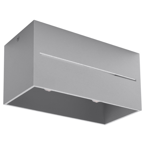 Reflektor spot LUPINO szary 2xG9x40W wym:10x20x10cm IP20 Pure Lume 1039002