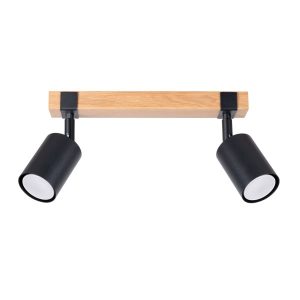 Reflektor spot NORDAL czarny 2xGU10x10W wym:17,2x6x38cm IP20 Pure Lume 1033987 Reflektor spot NORDAL czarny 2xGU10x10W wym:17,2x6x38cm IP20 Pure Lume 1033987