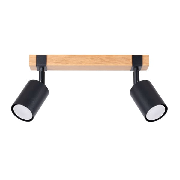 Reflektor spot NORDAL czarny 2xGU10x10W wym:17,2x6x38cm IP20 Pure Lume 1033987