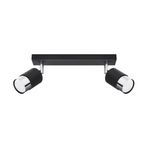 Reflektor spot OSCURO czarny-chromowany 2xGU10x10W IP20 Pure Lume 1033989 Reflektor spot OSCURO czarny-chromowany 2xGU10x10W IP20 Pure Lume 1033989