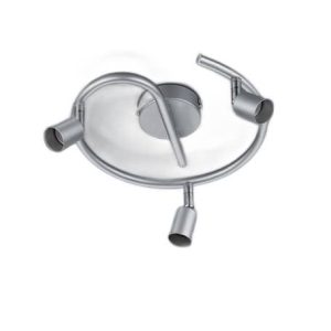 Reflektor spot PARIS srebrny 3xGU10x35W wym:13x26x26cm IP20 RL 1035569 Reflektor spot PARIS srebrny 3xGU10x35W wym:13x26x26cm IP20 RL 1035569