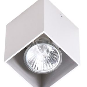 Reflektor spot PET SQUARE biały 1xGU10x10W wym:9x7x7cm IP20 Maxlight 1037448 Reflektor spot PET SQUARE biały 1xGU10x10W wym:9x7x7cm IP20 Maxlight 1037448