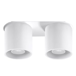Reflektor spot RONDEO biały 2xGU10x40W wym:12x26x10cm IP20 Pure Lume 991473 Reflektor spot RONDEO biały 2xGU10x40W wym:12x26x10cm IP20 Pure Lume 991473