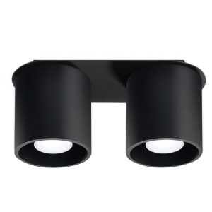 Reflektor spot RONDEO czarny 2xGU10x40W wym:12x26x10cm IP20 Pure Lume 991483 Reflektor spot RONDEO czarny 2xGU10x40W wym:12x26x10cm IP20 Pure Lume 991483