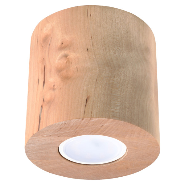 Reflektor spot RONDEO jasne drewno 1xGU10x40W IP20 Pure Lume 991558