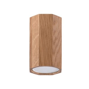 Reflektor spot RUVANO ciemne drewno 1xGU10x40W wym:10x6x6cm IP20 Pure Lume 1035568 Reflektor spot RUVANO ciemne drewno 1xGU10x40W wym:10x6x6cm IP20 Pure Lume 1035568