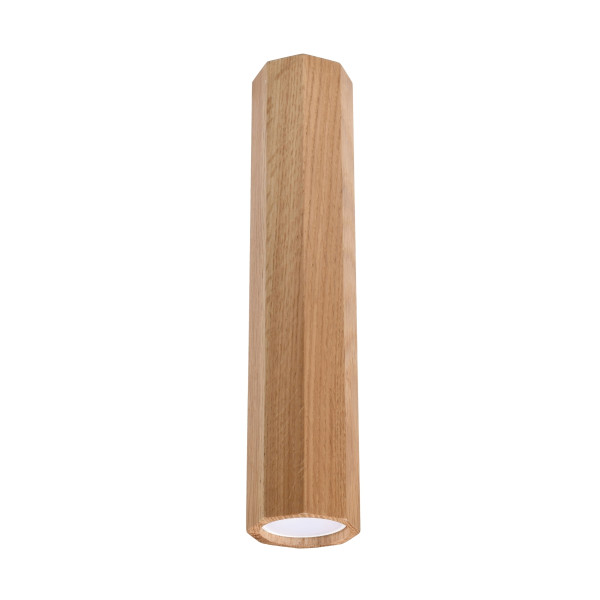 Reflektor spot RUVANO ciemne drewno 1xGU10x40W wym:30x6x6cm IP20 Pure Lume 1038984