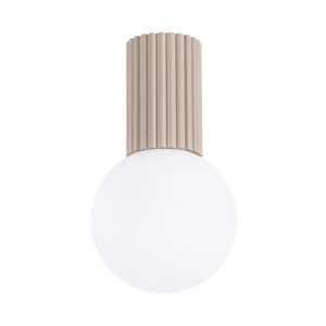 Reflektor spot SFERA taupe-biały 1xG9x8W wym:21x12x12cm IP44 Pure Lume 1039055 Reflektor spot SFERA taupe-biały 1xG9x8W wym:21x12x12cm IP44 Pure Lume 1039055