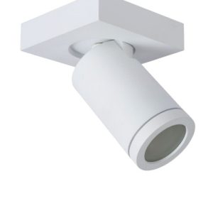 Reflektor spot TAYLOR biały 1xGU10x5W wym:12,5x10x10cm IP44 Lucide 1039095 Reflektor spot TAYLOR biały 1xGU10x5W wym:12,5x10x10cm IP44 Lucide 1039095