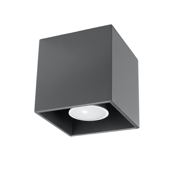 Reflektor spot TETRIS antracyt 1xGU10x40W wym:10x10x10cm IP20 Pure Lume 991479