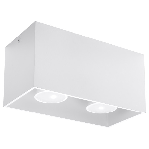 Reflektor spot TETRIS biały 2xGU10x40W wym:10x20x10cm IP20 Pure Lume 991577