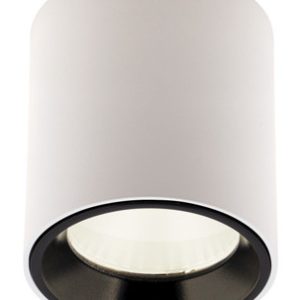 Reflektor spot TUB okrągły biały LED 7W biały ciepły 572lm IP20 Maxlight 1039007 Reflektor spot TUB okrągły biały LED 7W biały ciepły 572lm IP20 Maxlight 1039007