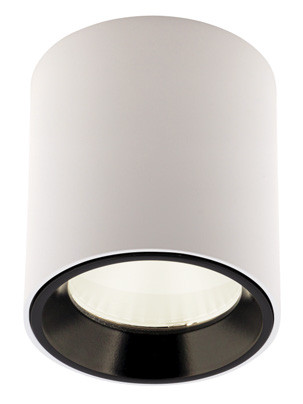 Reflektor spot TUB okrągły biały LED 7W biały ciepły 572lm IP20 Maxlight 1039007