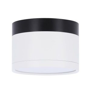 Reflektor spot TUBA biało-czarny LED 9W 4000 K 590lm IP20 Candellux 1035517 Reflektor spot TUBA biało-czarny LED 9W 4000 K 590lm IP20 Candellux 1035517