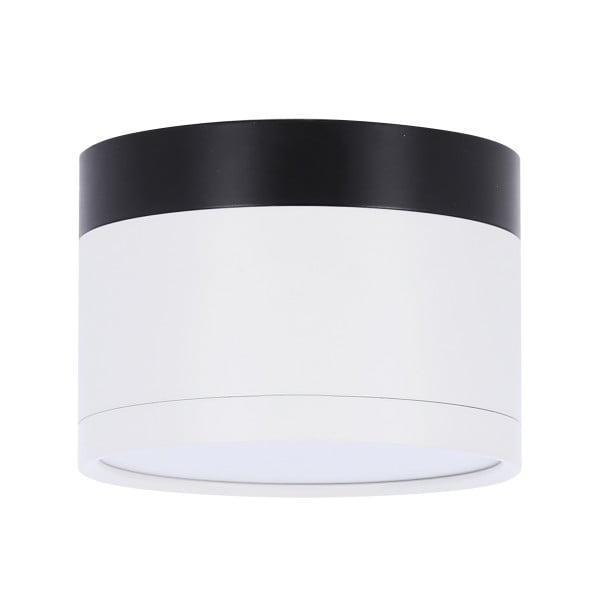 Reflektor spot TUBA biało-czarny LED 9W 4000 K 590lm IP20 Candellux 1035517