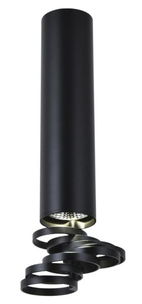 Reflektor spot TUBA czarny 1xGU10x50W wym:30x6x6cm IP20 Candellux 1038972