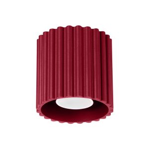 Reflektor spot VISTAO burgundowy 1xGU10x10W wym:10x10x10cm IP20 Pure Lume 991579 Reflektor spot VISTAO burgundowy 1xGU10x10W wym:10x10x10cm IP20 Pure Lume 991579