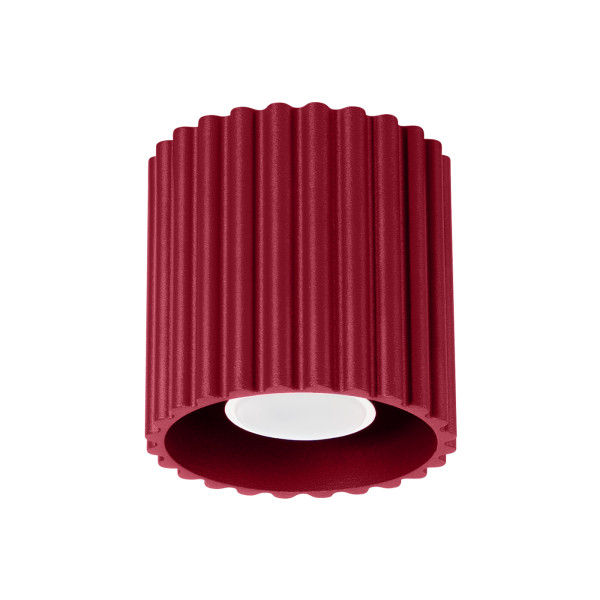 Reflektor spot VISTAO burgundowy 1xGU10x10W wym:10x10x10cm IP20 Pure Lume 991579