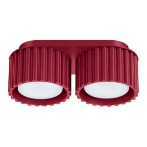 Reflektor spot VISTAO burgundowy 2xGX53x10W wym:8x21x10cm IP20 Pure Lume 991495 Reflektor spot VISTAO burgundowy 2xGX53x10W wym:8x21x10cm IP20 Pure Lume 991495