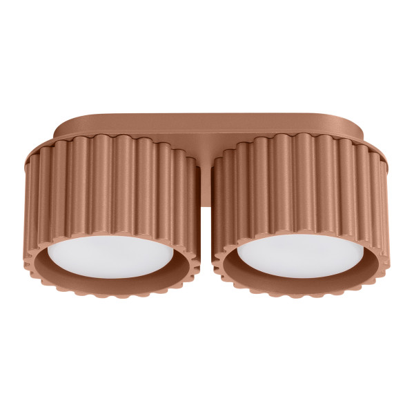 Reflektor spot VISTAO mocca 2xGX53x10W wym:8x21x10cm IP20 Pure Lume 991592