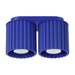 Reflektor spot VISTAO ultramaryna 2xGU10x10W wym:12x21x10cm IP20 Pure Lume 991571 Reflektor spot VISTAO ultramaryna 2xGU10x10W wym:12x21x10cm IP20 Pure Lume 991571
