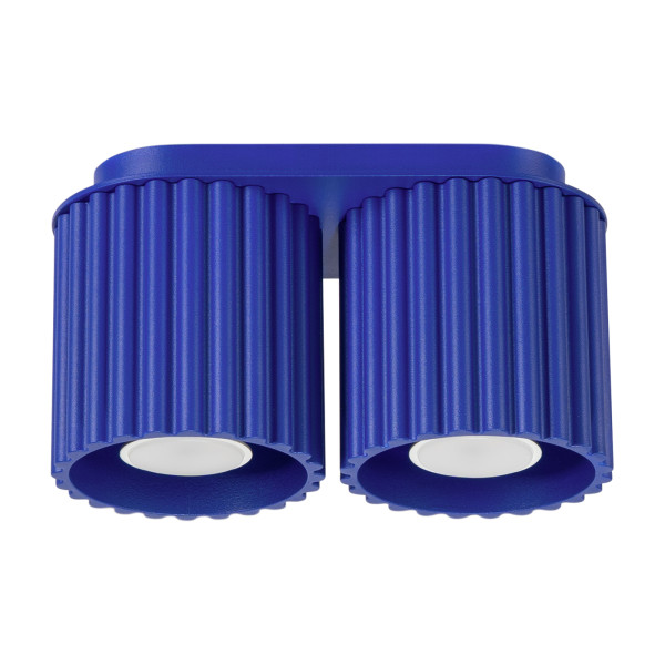 Reflektor spot VISTAO ultramaryna 2xGU10x10W wym:12x21x10cm IP20 Pure Lume 991571