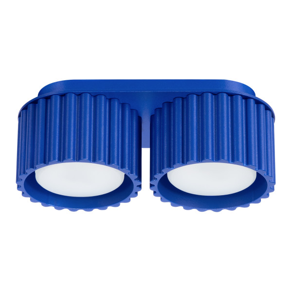 Reflektor spot VISTAO ultramaryna 2xGX53x10W wym:8x21x10cm IP20 Pure Lume 991594