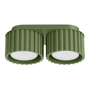 Reflektor spot VISTAO zielony oliwkowy 2xGX53x10W IP20 Pure Lume 991521 Reflektor spot VISTAO zielony oliwkowy 2xGX53x10W IP20 Pure Lume 991521