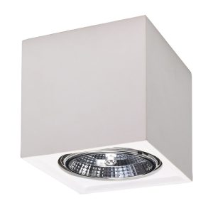 Reflektor spot YASMIN biały 1xGU10x40W wym:10x14x14cm IP20 Pure Lume 1035556 Reflektor spot YASMIN biały 1xGU10x40W wym:10x14x14cm IP20 Pure Lume 1035556