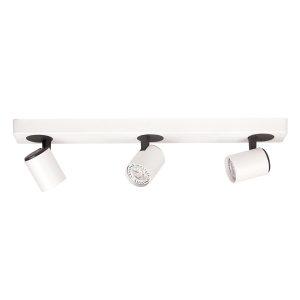 Reflektor sufitowy biało-czarny ELVIRA 3xGU10x25W wym:14x54x7cm Italux 866286 Reflektor sufitowy biało-czarny ELVIRA 3xGU10x25W wym:14x54x7cm Italux 866286