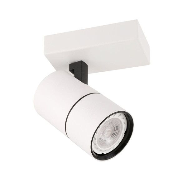Reflektor sufitowy biało-czarny LACONI 1xGU10x35W wym:13x11,5x6,5cm Italux 866305